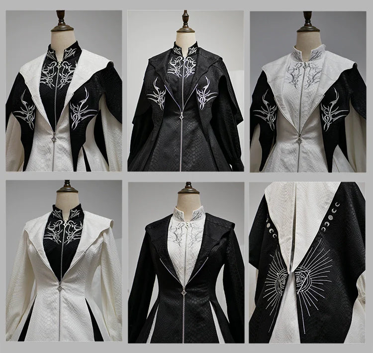 Dragon Scale - Gothic Lolita JSK Dress Goth Coat - image 19