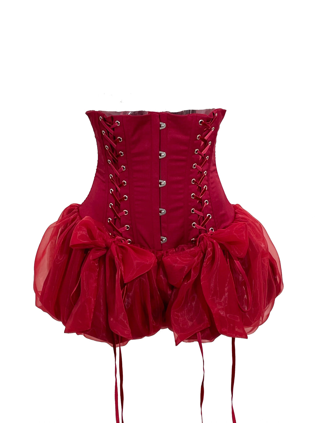 WONKA Gothic Lolita Red Blouse and High Waist Shorts Set - image 11