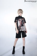 Night Instructions Embroidered Ouji Shorts - image 8