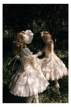 Miss Flora - Cotton Sweet Lolita Dress Set Doll-like OP and JSK - image 7