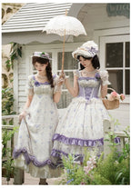 Iris Secret Twins Lolita OP and Bodice JSK Series and Accessories - image 4