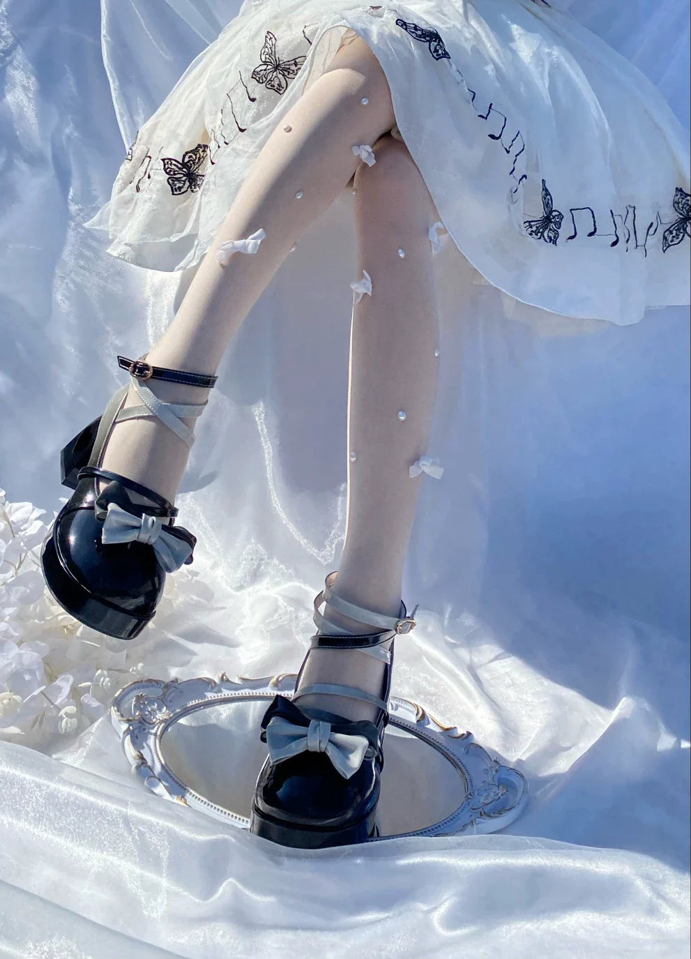 Heart Function - Sweet Lolita Shoes Gradient Color High Heels - image 19