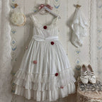 Spring Breeze - Plus Size Spring Lolita JSK Dress with Rose Decoration - image 10