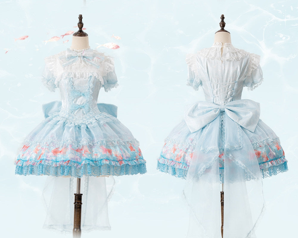 Summer Love Song Lolita OP Dress - image 4