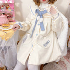 Plus Size Lolita Coat Woolen Winter Lolita Overcoat - image 7