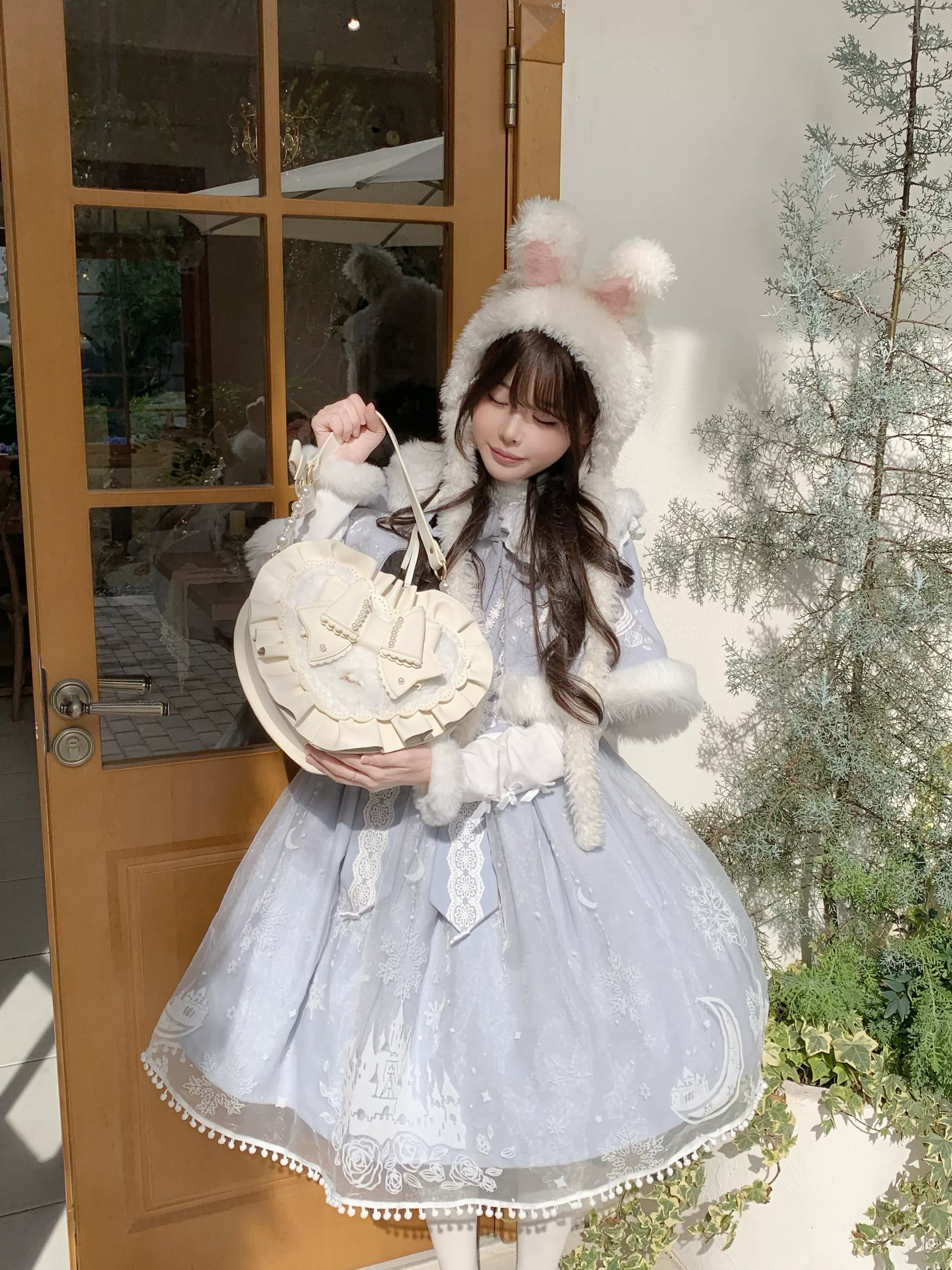 Small Gift Box - Sweet Lolita Heart Handbag, Bow Accent - image 26