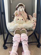 Sakura Oath - Sweet Lolita Chunky Heel, 3D Floral Decoration - image 10