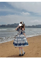 Mulberry Poetry Collection - Plus Size Lolita Printed Top & Skirt Set with Embroidery - image 17