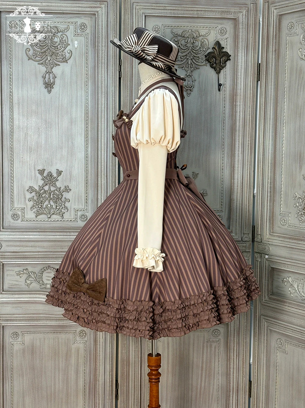 Classic Lolita JSK Customized Stripe Lolita Dress - image 62