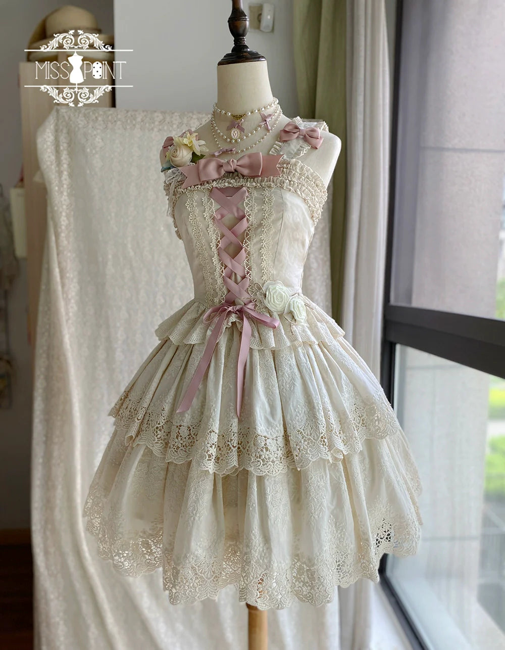 Forest Waltz - Classic Lolita Tiered Skirt Multi-layer Embroidered SK - image 70