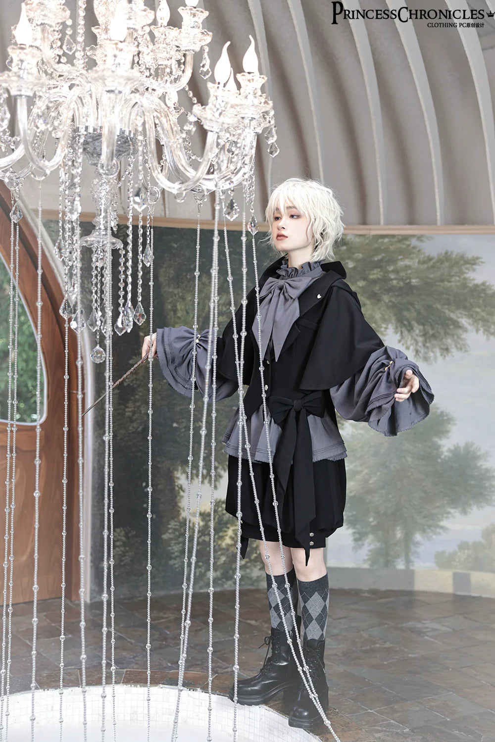 Hunting Rabbit Ouji Lolita Rabbit Ears Coat and Shirt Set - image 28