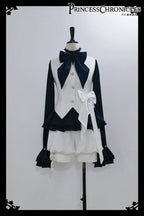 Rabbit Hunter - Ouji Lolita Shirt Sapphire Blue Long Sleeve Blouse - image 11