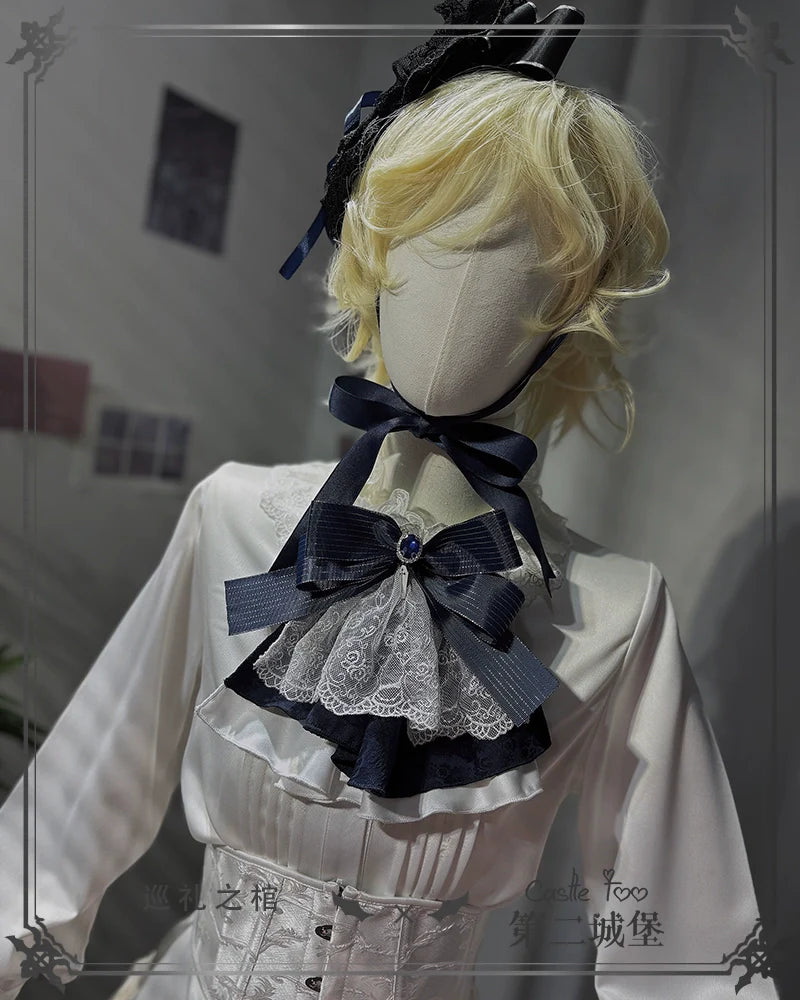 Coffin of Pilgrimage - Medieval European Ouji Lolita Shirt & Pants Suit - image 63