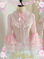 Hime Sleeve Blouse Only - Pink - Summer 2026 TaTaTa Lolita coordinate piece