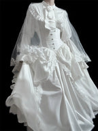 Dreaming Gothic Lolita Fishbone Long Skirt - image 22