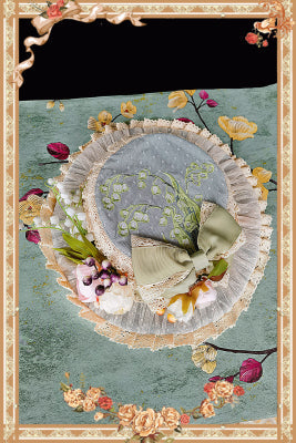 Melaleuca Lily - Embroidery Country Lolita Blouse and Skirt and Accessories - image 29