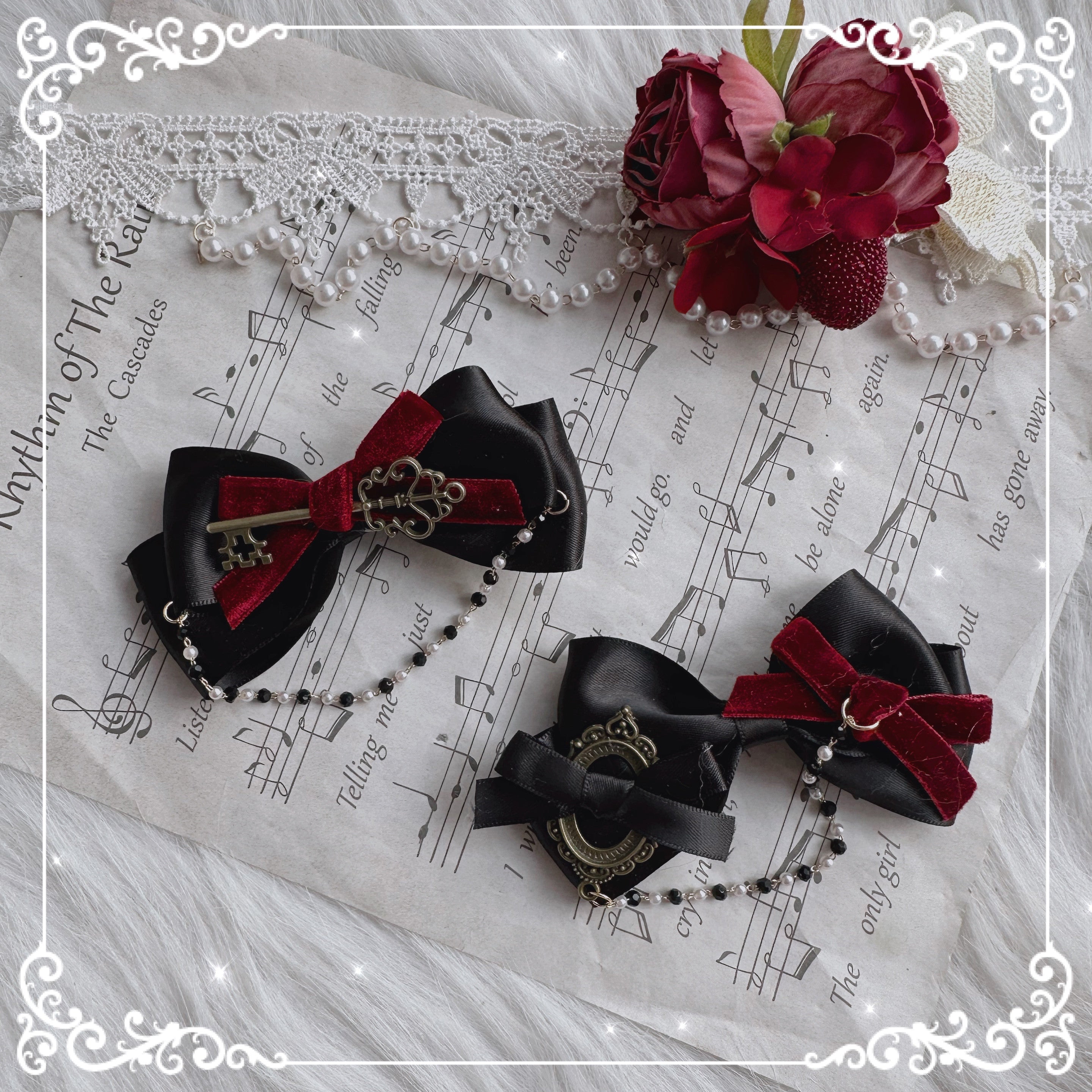 Gothic Lolita accessory Handmade Hairband - image 22