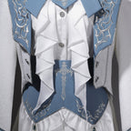 Lunar Paladin - Embroidered Ouji Lolita Tailcoat Set - image 17