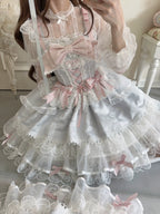 Fleeting Isle - Sweet Lolita Ballet Style JSK Dress - image 44