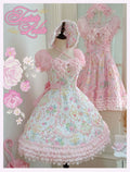 Spring 2025 Old School Lolita Floral JSK and OP Dress Series and Accessories - image 11