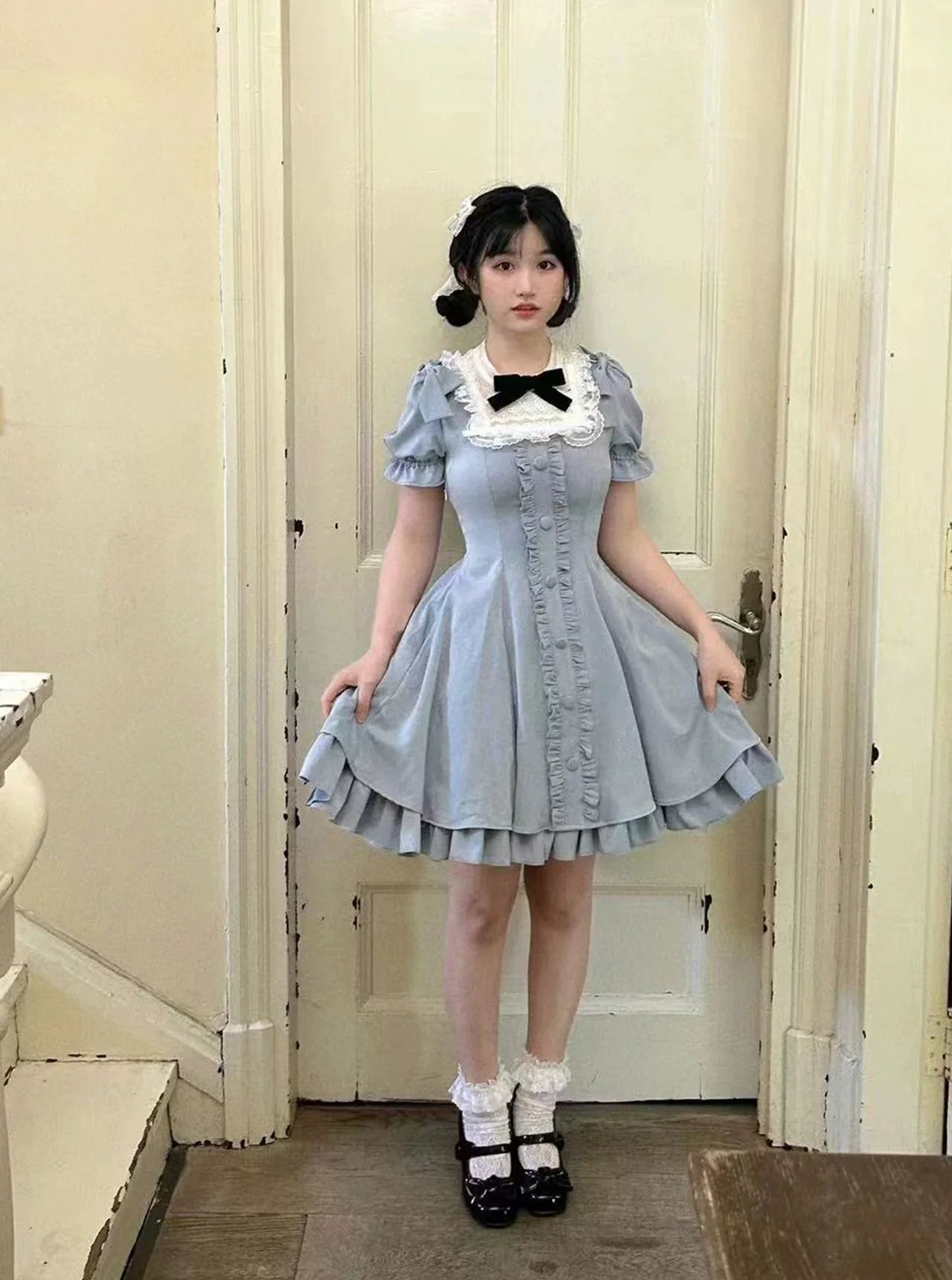 Plus Size Lolita OP Dress Summer Dress - image 29