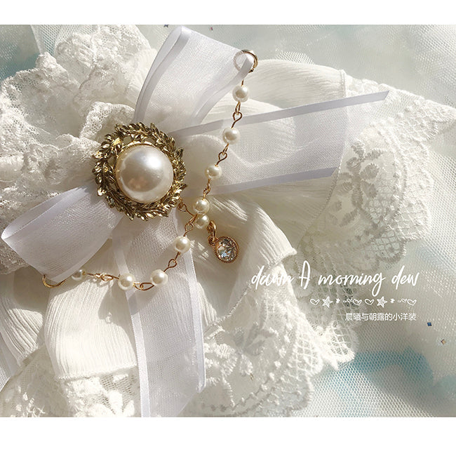 Flower Wedding Lolita Accessories Headdress Set - image 25
