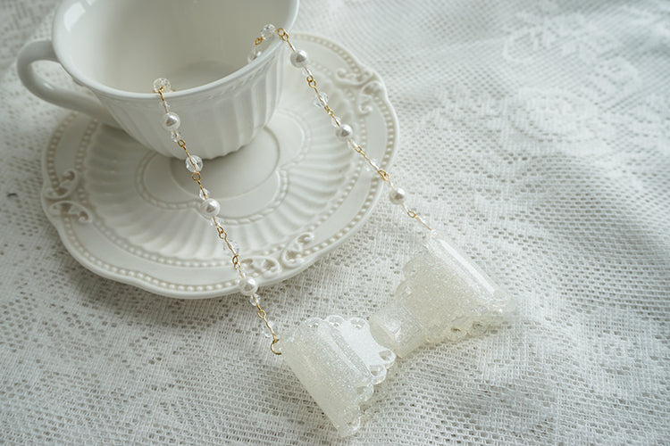 Sweet Lolita Bow Ring and Necklace - image 56