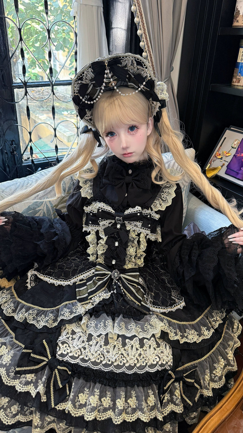 Gem Crown - Sweet Lolita Tiered JSK Dress Suit and BNT - image 39