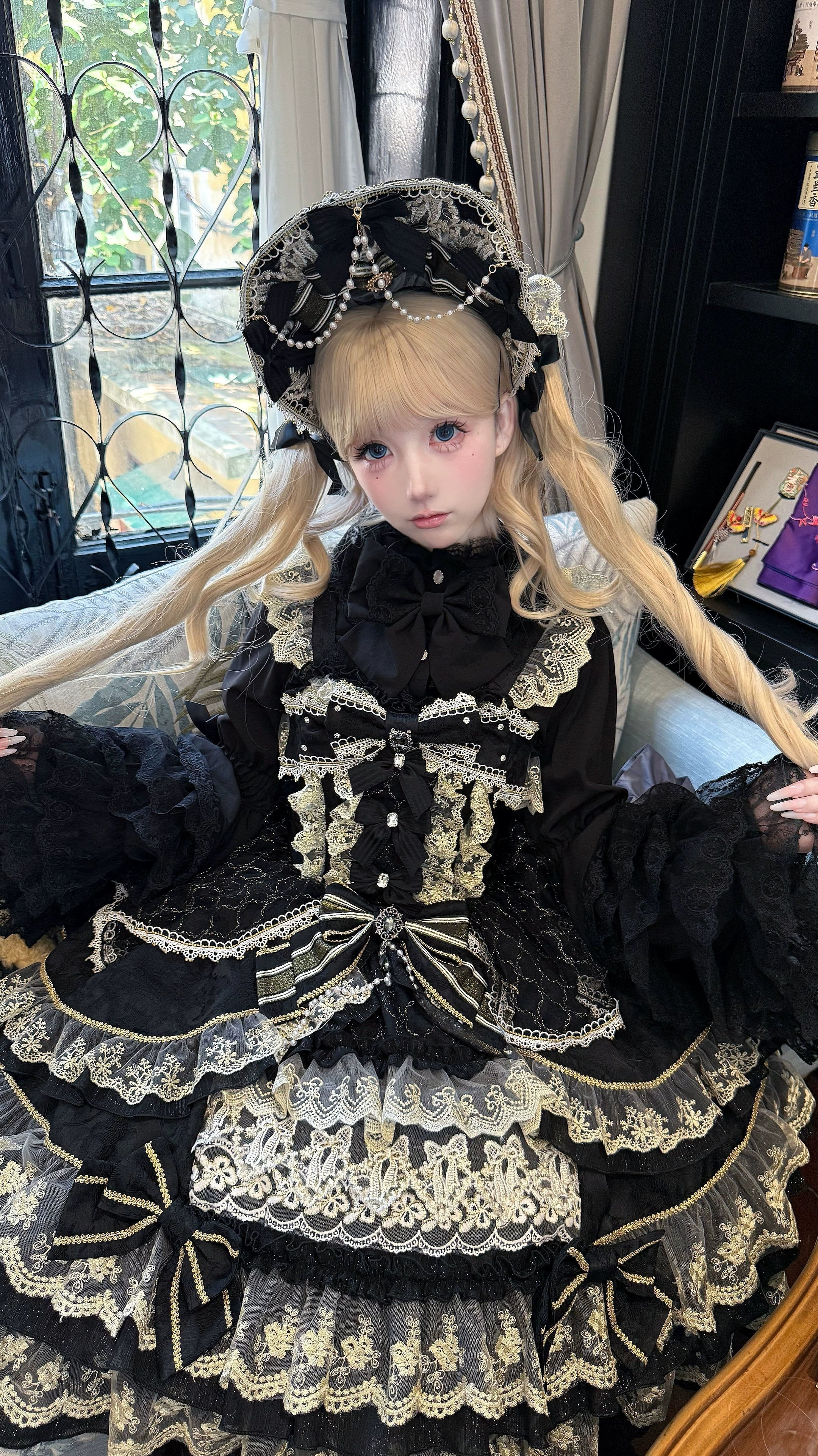 Gem Crown - Sweet Lolita Tiered JSK Dress Suit and BNT - image 39