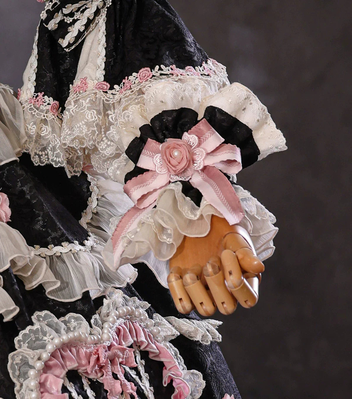 Antique Cake - Vintage Lolita Accessories, Flower Accent - image 7