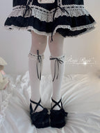 Isabella - Sweet Lolita Lace Mid-Calf Socks - image 1