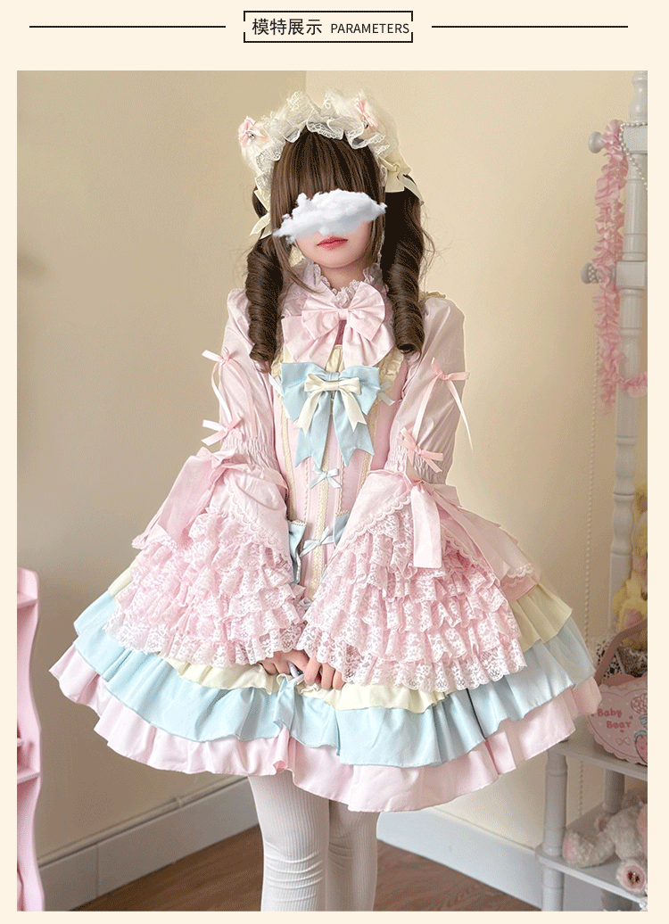 Plus Size Lolita Blouse, Princess Sleeves - image 9