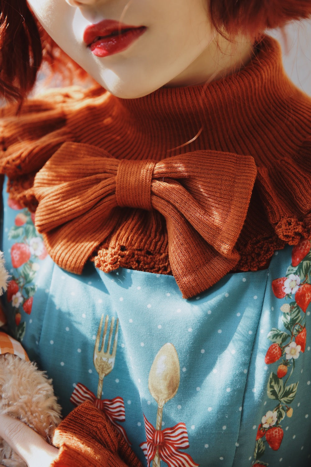 Sweet Lolita Woolen Sweater Multicolors - image 18