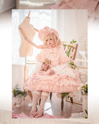 Vintage Lolita Dress Set, Cotton Shirt - image 16