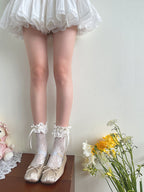 French-Style Lolita Mid-Calf Lace Socks - image 3
