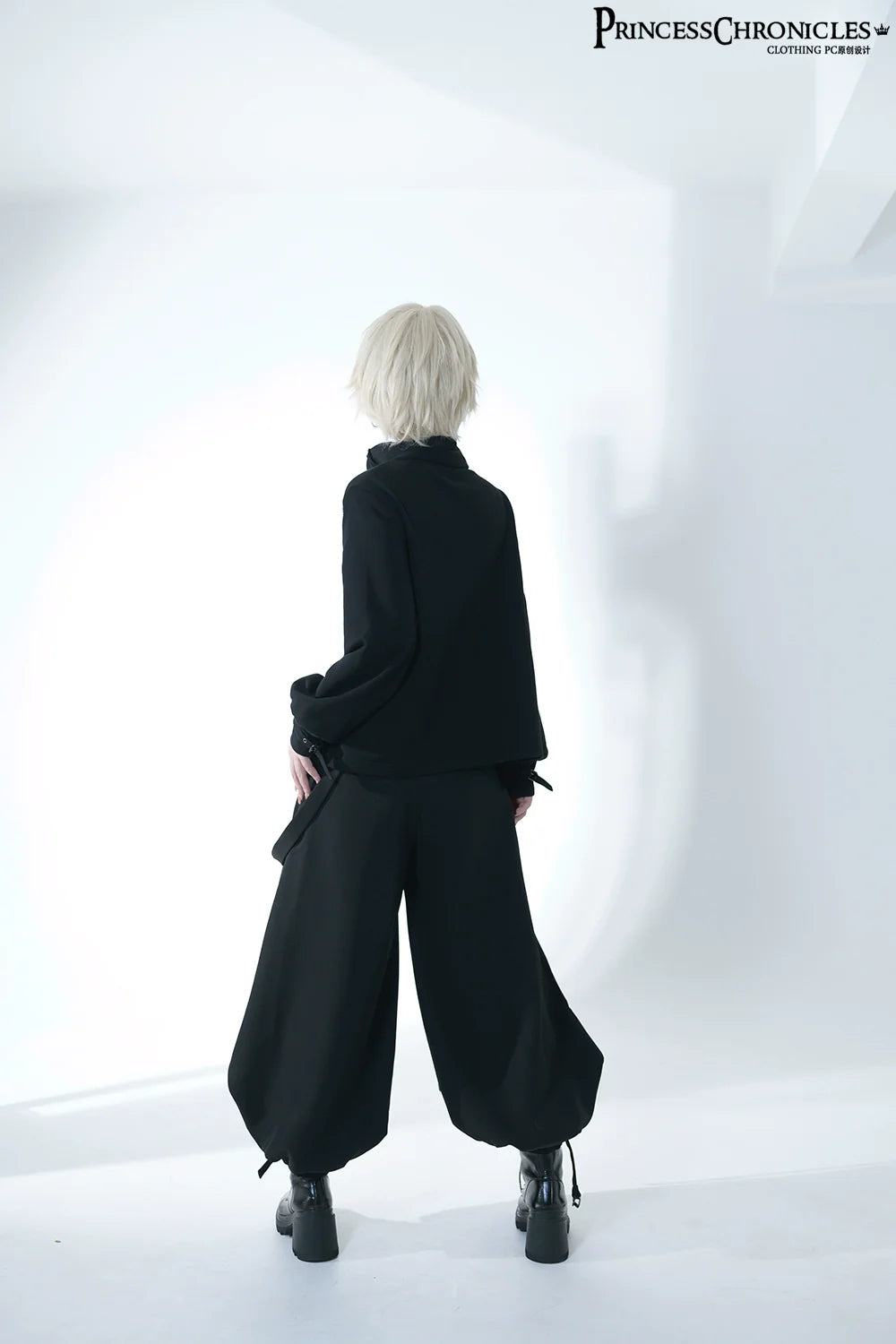 Functional Rabbit Handsome Gothic Ouji Pantsuit - image 26