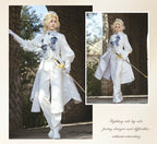 Crumbling Skeleton - Ouji Lolita Fishbone Embroideried Vest & Pants Suits - image 30