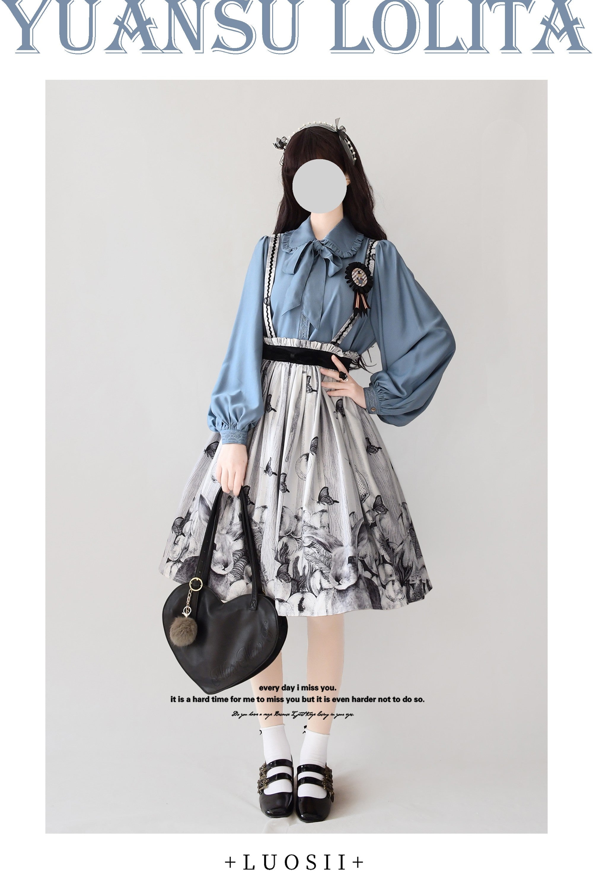 Mayer's Whisper - Vintage Lolita Large Sleeve Blouse - image 16