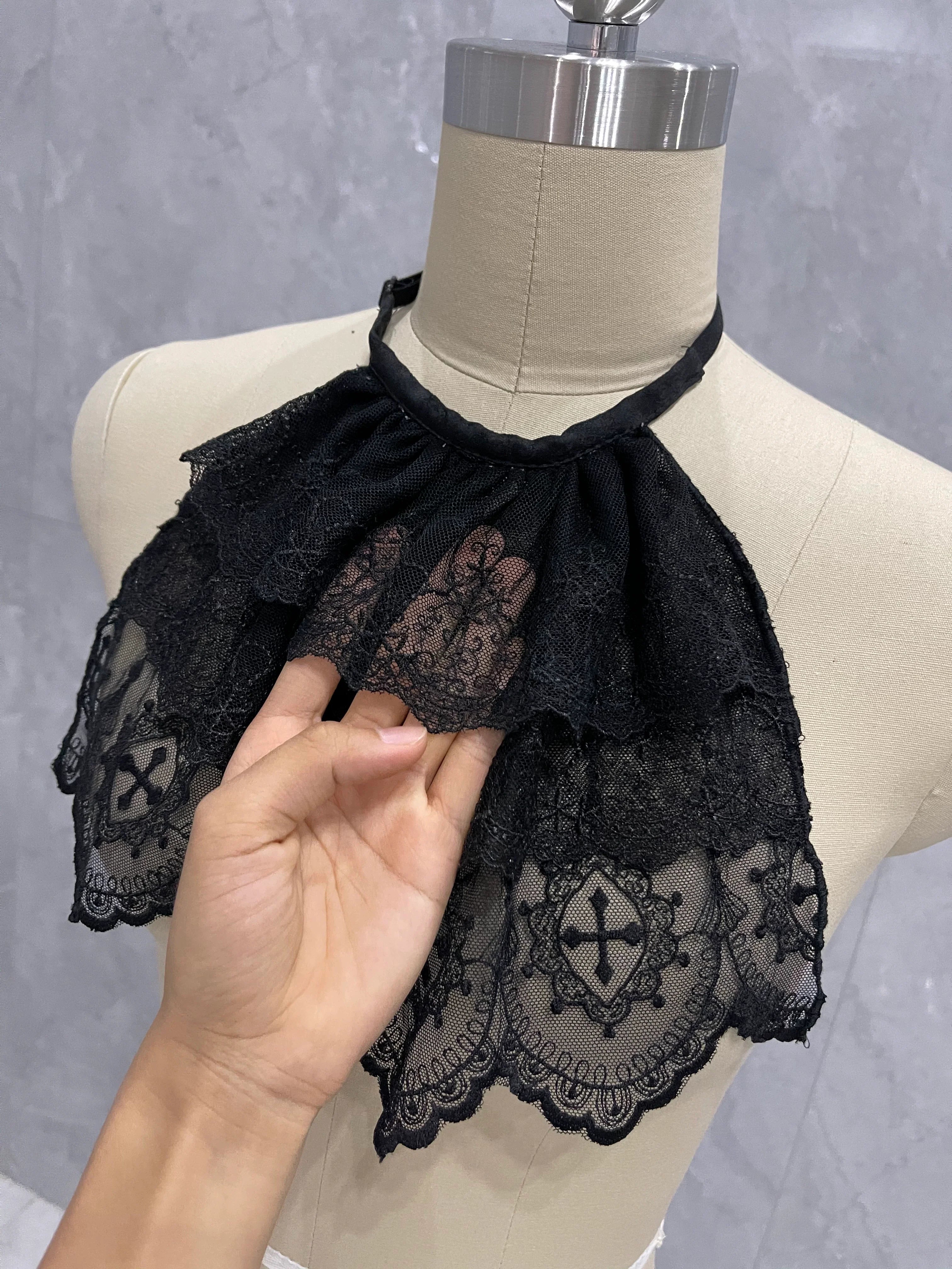 Elegant Lolita Bib Lace Lolita Accessory - image 15