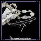 Rabbit Hunt 2.0 Retro Ouji Lolita Metal Waist Chain - image 3