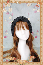 Mirror Doll - Old School Lolita Tiered Hem JSK with Polka Dot Lace and Accessories - image 43
