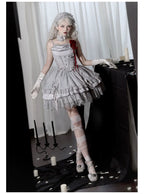 Twilight - Gothic Witch Lolita SK Suit Bodice Mermaid Dress - image 15