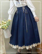 Countess's Autumn Tour - Retro Lolita Embroidery Long SK - image 34