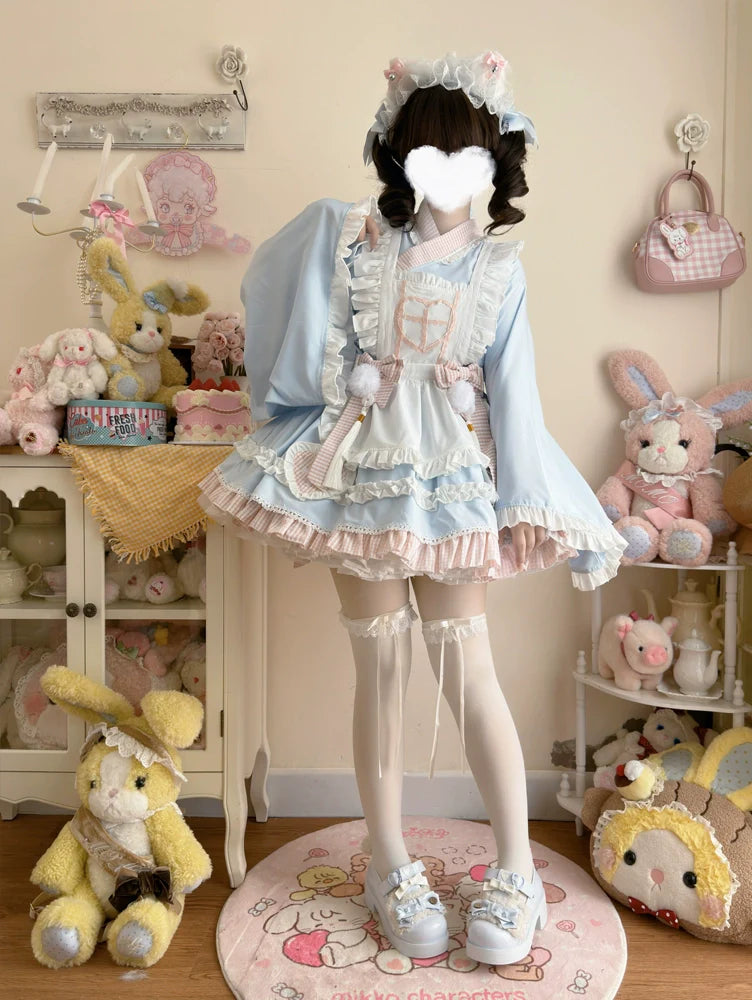 Sweet Meow Nurse - Maid Lolita Skirt Set Kawaii Lolita Dress - image 11