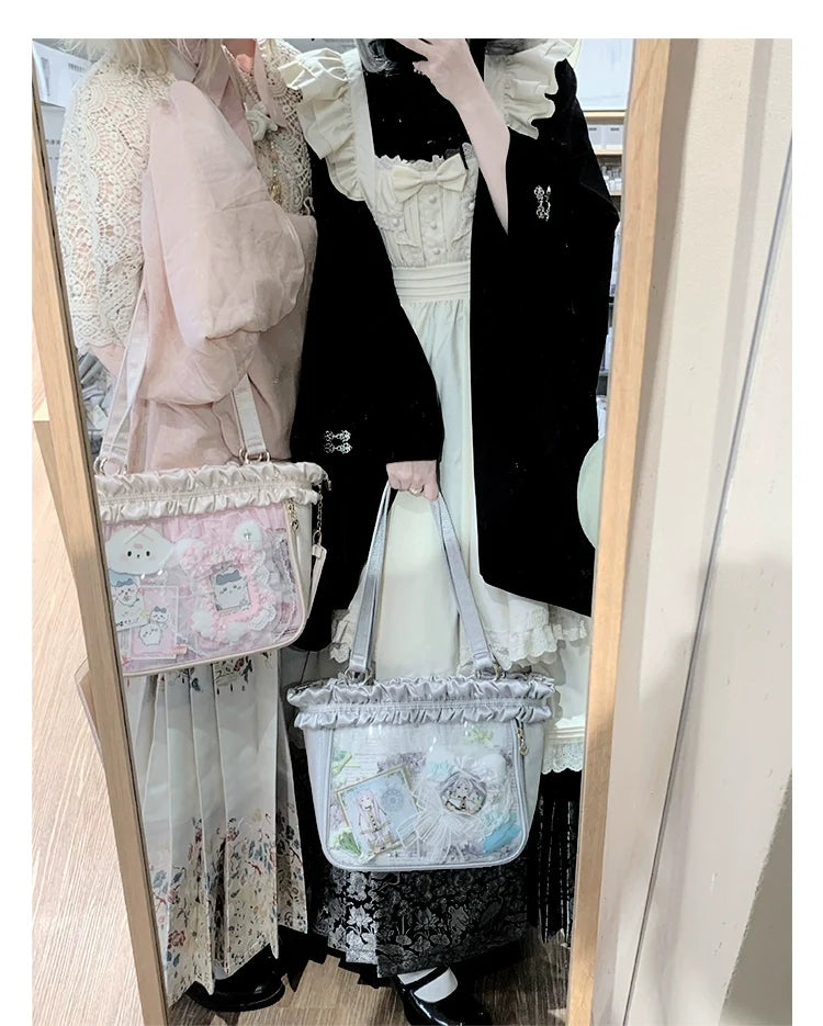 Bouquet Lolita Ita Bag with Two Carrying Styles and Multiple Inner Pockets - image 36