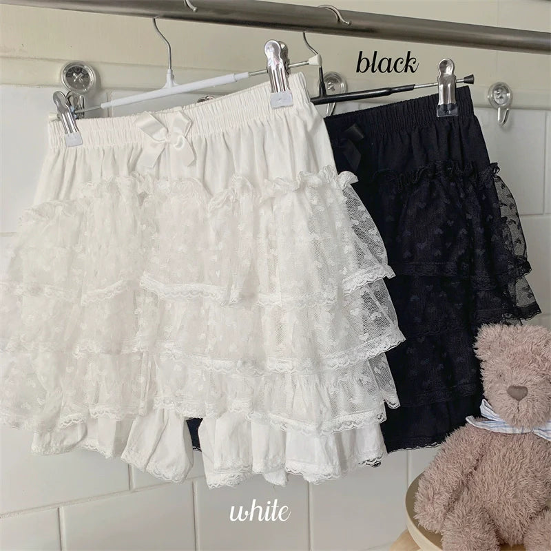 Daily Lolita Bloomers, Floral Cotton Summer Leggings - image 13
