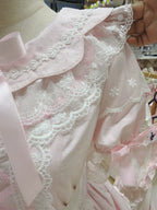 Petal Pastry Chef - Old School Lolita OP Dress with Back Rabbit Ear and Accessories - image 9