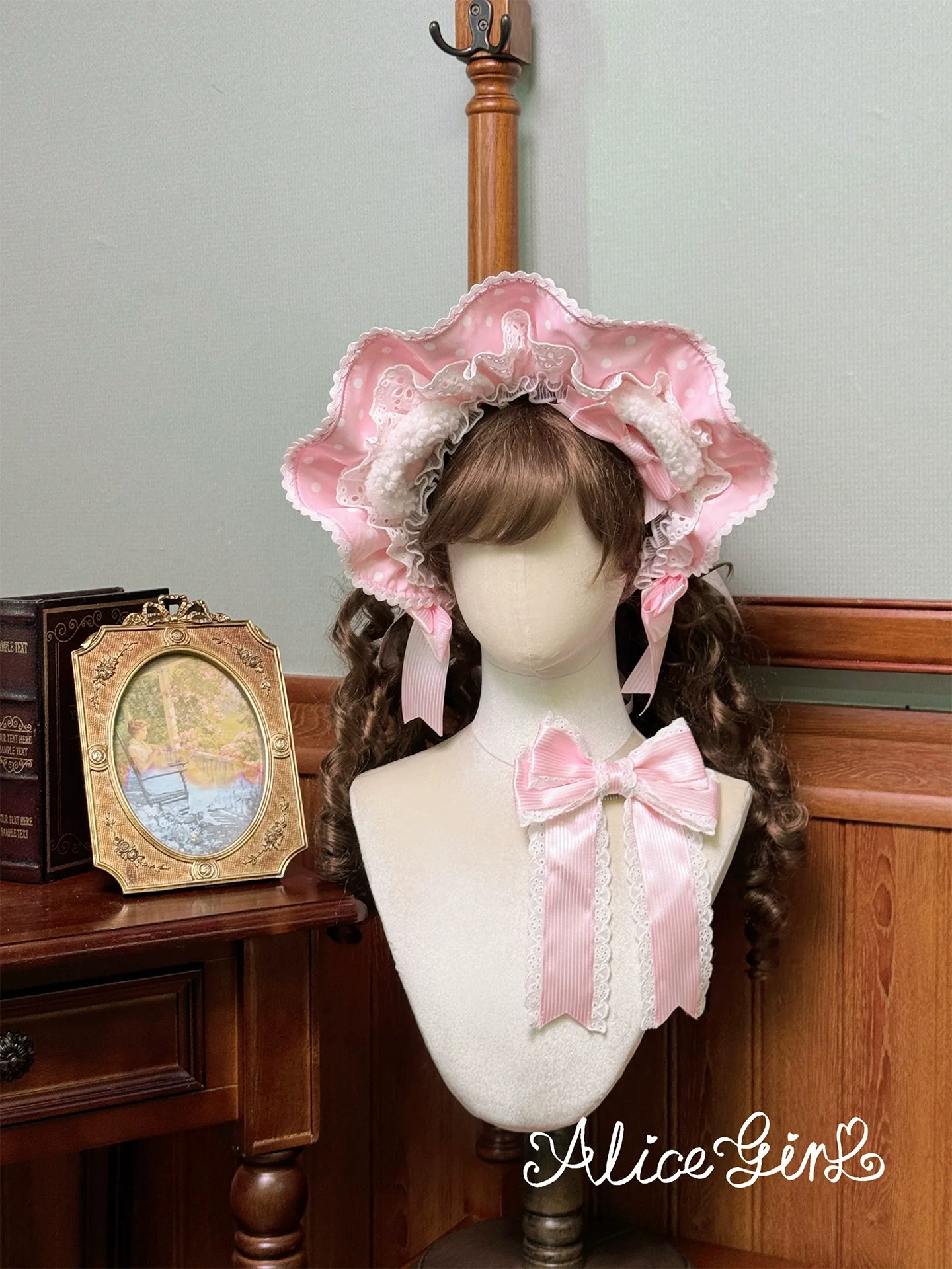 Old School Polka Dots - Sweet Lolita BNT & Detachable Sleeves - image 4