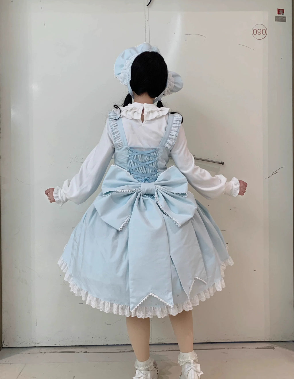 Gryza Plus Size Princess Lolita JSK with Cotton Tiered Ruffles - image 11