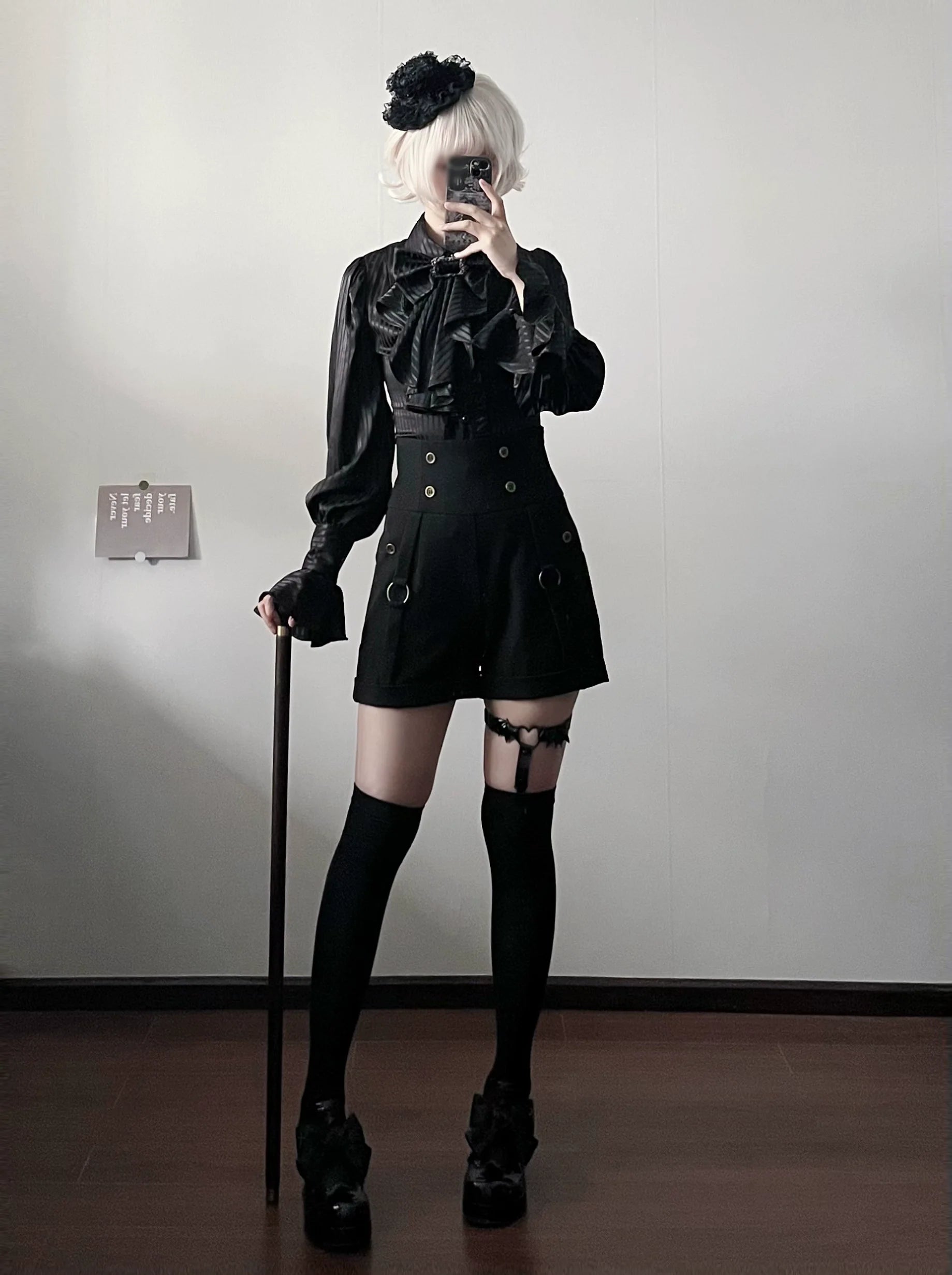 Moonstone Elegant Ouji Shirt with Detachable Jabot - image 10